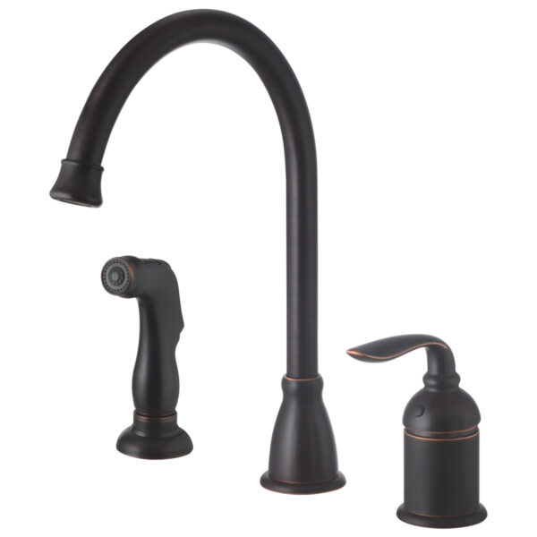 191-6616 Majestic Single Handle Kitchen Faucet