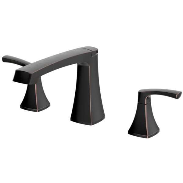 192-6409 Cardania Two Handle Wide Spread Roman Tub Faucet