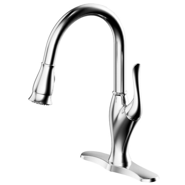 192-6465 Majestic Single Handle Kitchen Faucet