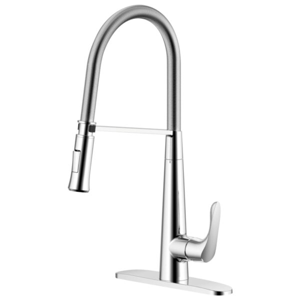 192-6471 Aegean Single Handle Coil Pull-Down Kitchen Faucet