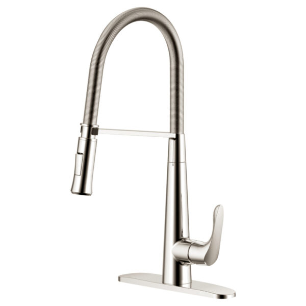 192-6472 Aegean Single Handle Coil Pull-Down Kitchen Faucet