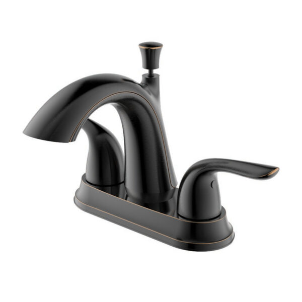 192-7130 Noble Two Handle Hi-Arc Bathroom Faucet