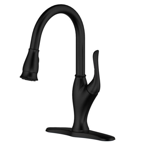 192-8064 Majestic Single Handle Pull-Down Kitchen Faucet