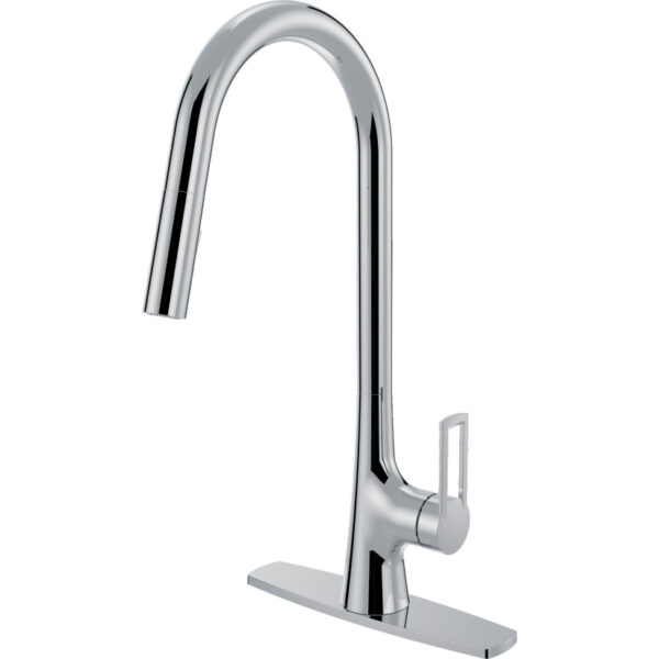 192-8107 Westdale Single Handle Pull-Down Kitchen Faucet